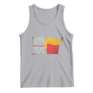 Funny Fries Tank Top Vintage Make Fries Great Again TS10 Athletic Heather Print Your Wear