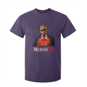 Funny Trump 2024 T Shirt For Kid Mac Daddy King McDon '24 TS10 Purple Print Your Wear