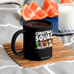 Christmas Squad Coffee Mug Santa Dabbing Elf Family Matching Pajamas TS10 Print Your Wear