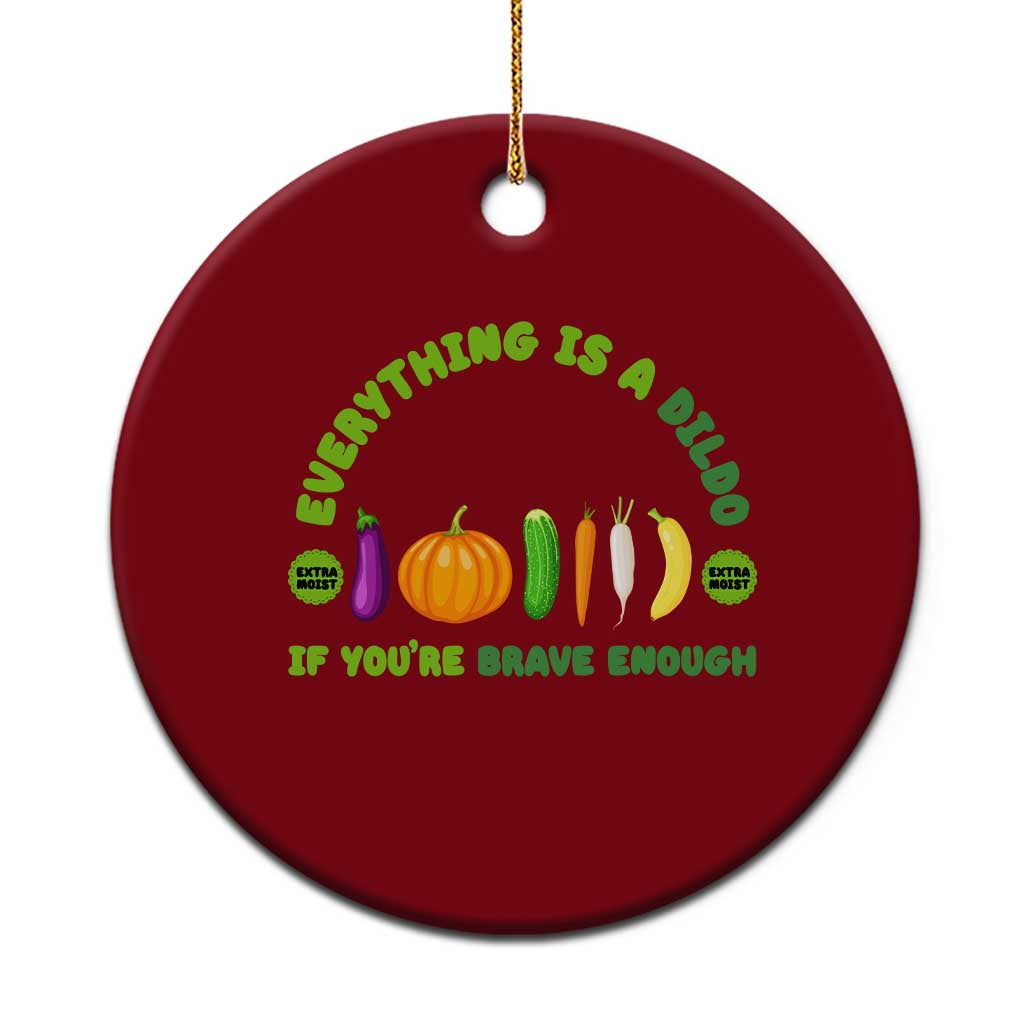 Funny Embarrassing Ceramic Ornament Naughty Inappropriate Gifts Dirty Adult Humor TS10 1pc Red Print Your Wear
