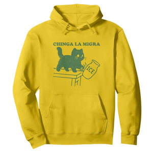 Chinga la Migra Hoodie Funny Subtle FDT Cat Meme TS10 Daisy Print Your Wear