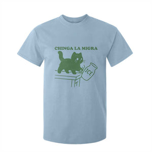 Chinga la Migra T Shirt For Kid Funny Subtle FDT Cat Meme TS10 Light Blue Print Your Wear