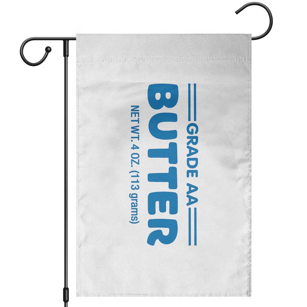 Stick of Salted Butter Funny Easy Halloween Costume Garden Flag Funny Food Concept