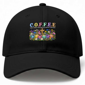 Coffee Christian Christ Offers Forgiveness For Everyone Everywhere Baseball Cap