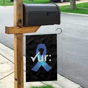 Colon Cancer Awareness Garden Flag Blue Ribbon Colonoscopy Colorectal TS10 Print Your Wear