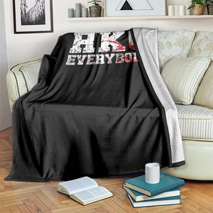 RKO Everybody Blood Throw Blanket TS10 Print Your Wear