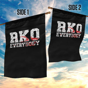 RKO Everybody Blood Garden Flag TS10 Print Your Wear