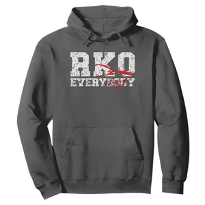 RKO Everybody Blood Hoodie TS10 Dark Heather Print Your Wear