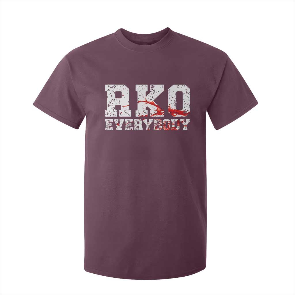 RKO Everybody Blood T Shirt For Kid TS10 Maroon Print Your Wear