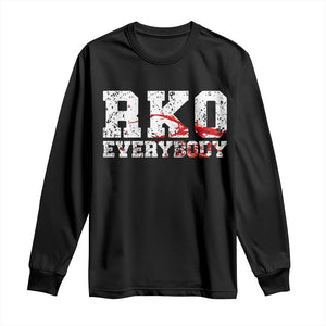 RKO Everybody Blood Long Sleeve Shirt TS10 Black Print Your Wear