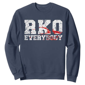 RKO Everybody Blood Sweatshirt TS10 Navy Print Your Wear