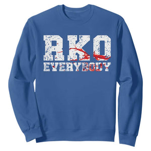 RKO Everybody Blood Sweatshirt TS10 Royal Blue Print Your Wear
