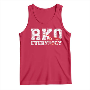 RKO Everybody Blood Tank Top - Wrestling Fan Graphic Tee TS10 Red Print Your Wear