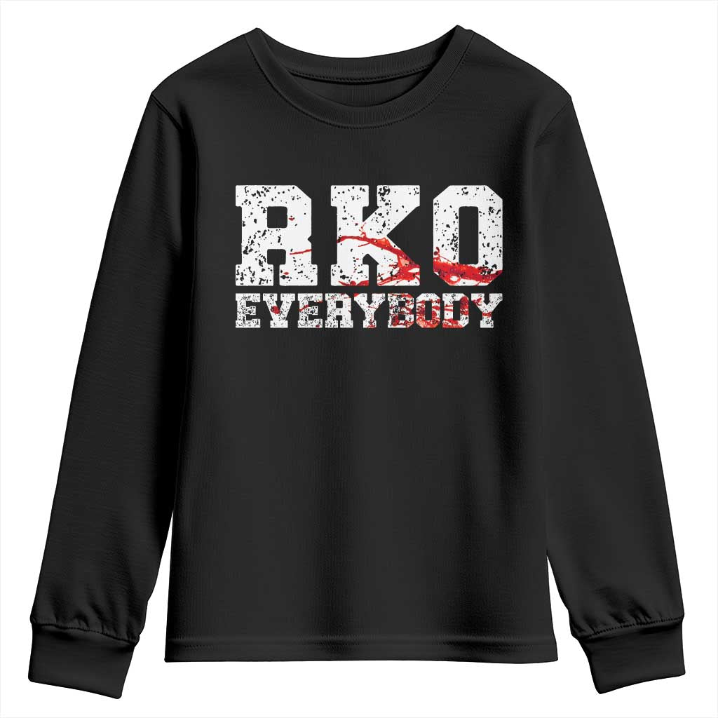 RKO Everybody Blood Youth Sweatshirt TS10 Black Print Your Wear