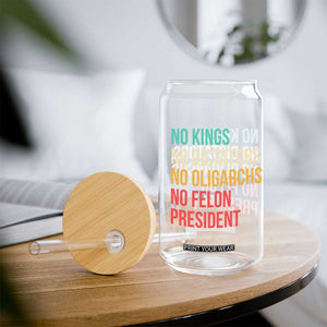 No Kings Glass Can Retro Resistance TS10 Print Your Wear