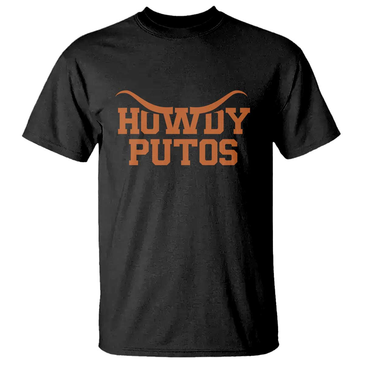 Howdy Putos T Shirt Funny Western Cowboy Spanish Slang TS10 Black Print Your Wear