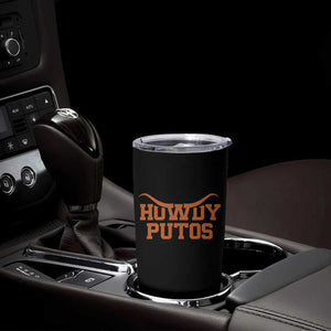 Howdy Putos Tumbler Cup Funny Western Cowboy Spanish Slang TS10 Print Your Wear