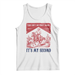 Toddler Baby Boy 2nd Birthday Tank Top This Aint My First Rodeo Its My Second TS10 White Print Your Wear