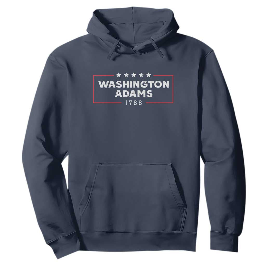 4th July George Washington 1788 Hoodie Retro President Campaign TS10 Navy Print Your Wear