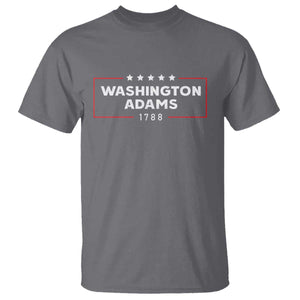 4th July George Washington 1788 T Shirt Retro President Campaign TS10 Charcoal Print Your Wear
