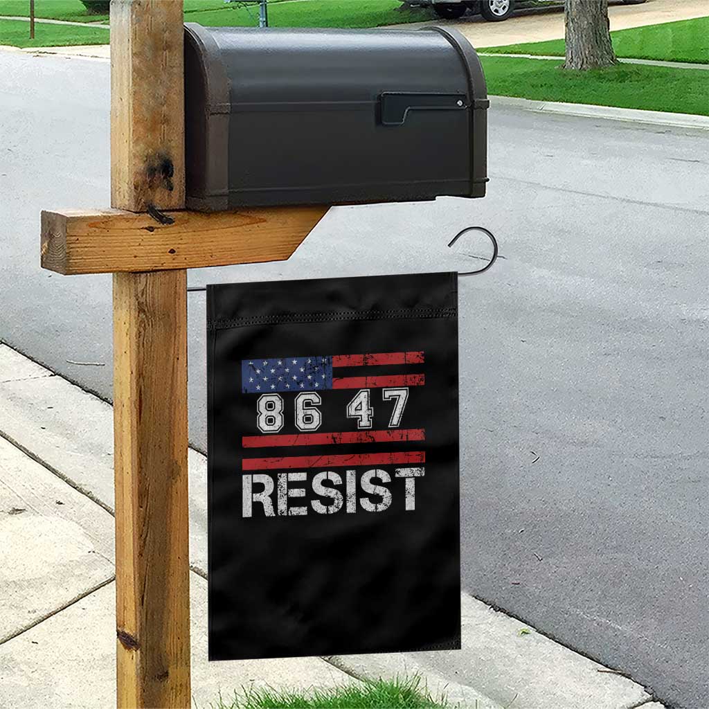 8647 Resist Garden Flag Retro Social Justice American Flag TS10 Print Your Wear
