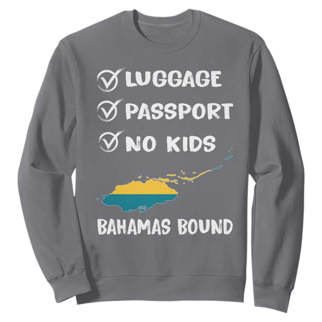 Bahamas Vacation Sweatshirt Funny Tropical Island Summer Travel TS10 Charcoal Print Your Wear