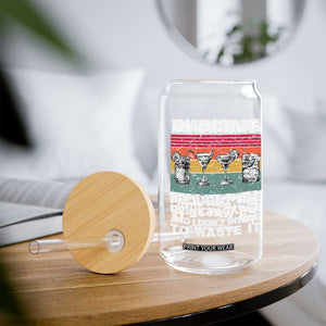 Funny Cruise Glass Can Warning I Bought The Drink Package Retro Vintage TS10 Print Your Wear