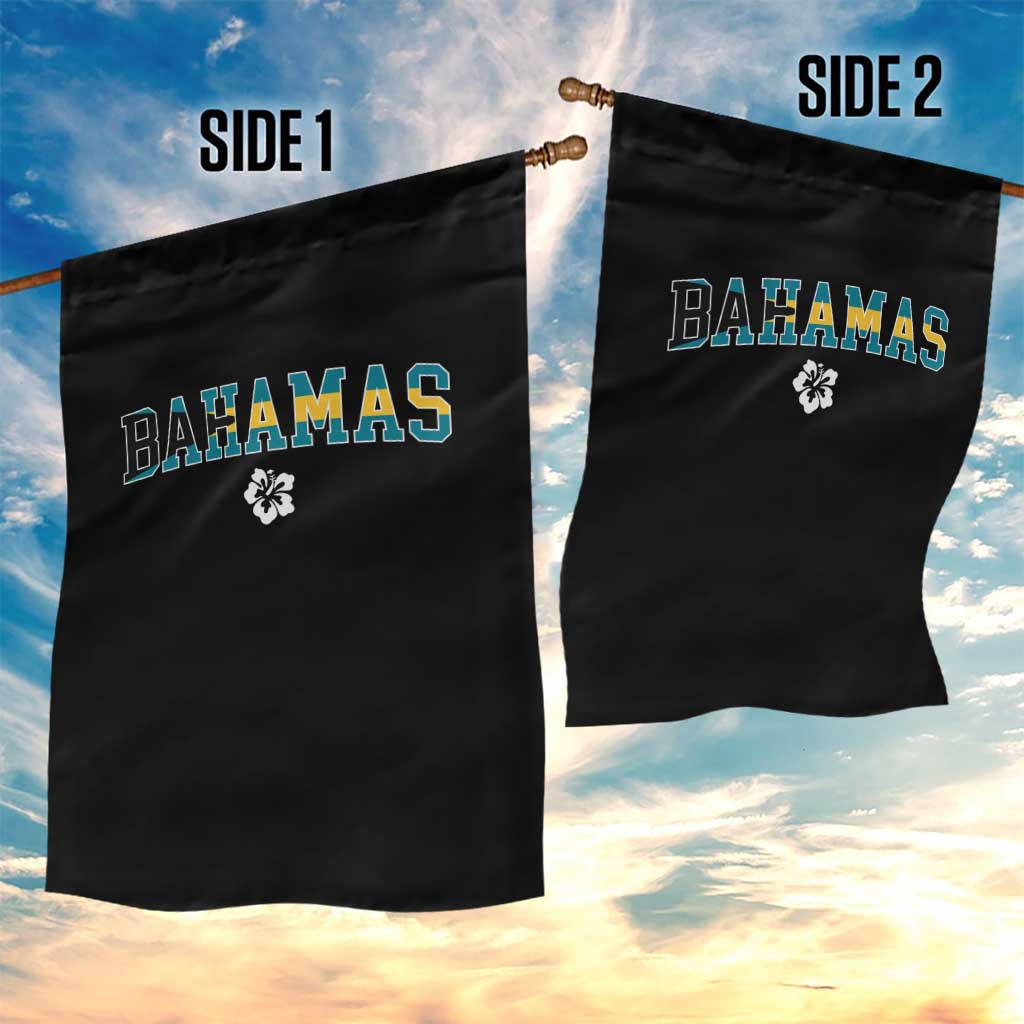 Bahamas Flag Garden Flag Caribbean Hibiscus Flower Beach Summer Vacation TS10 Print Your Wear