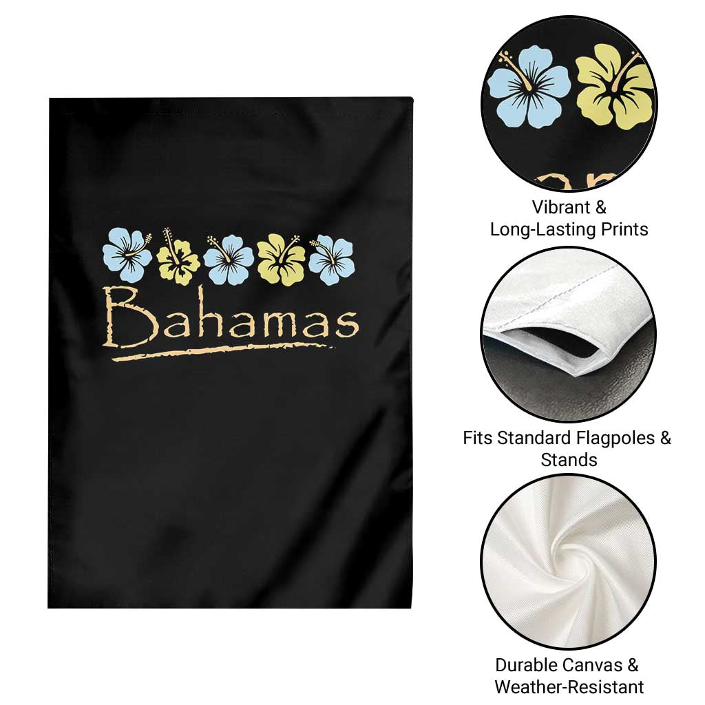 Bahamas Garden Flag Hibiscus Flower Summer Beachy Vacation TS10 Print Your Wear