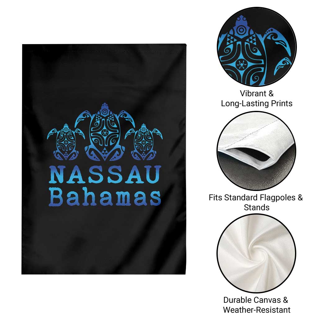 Nassau Souvenir Garden Flag Sea Turtle Bahamas Beach Vacation TS10 Print Your Wear
