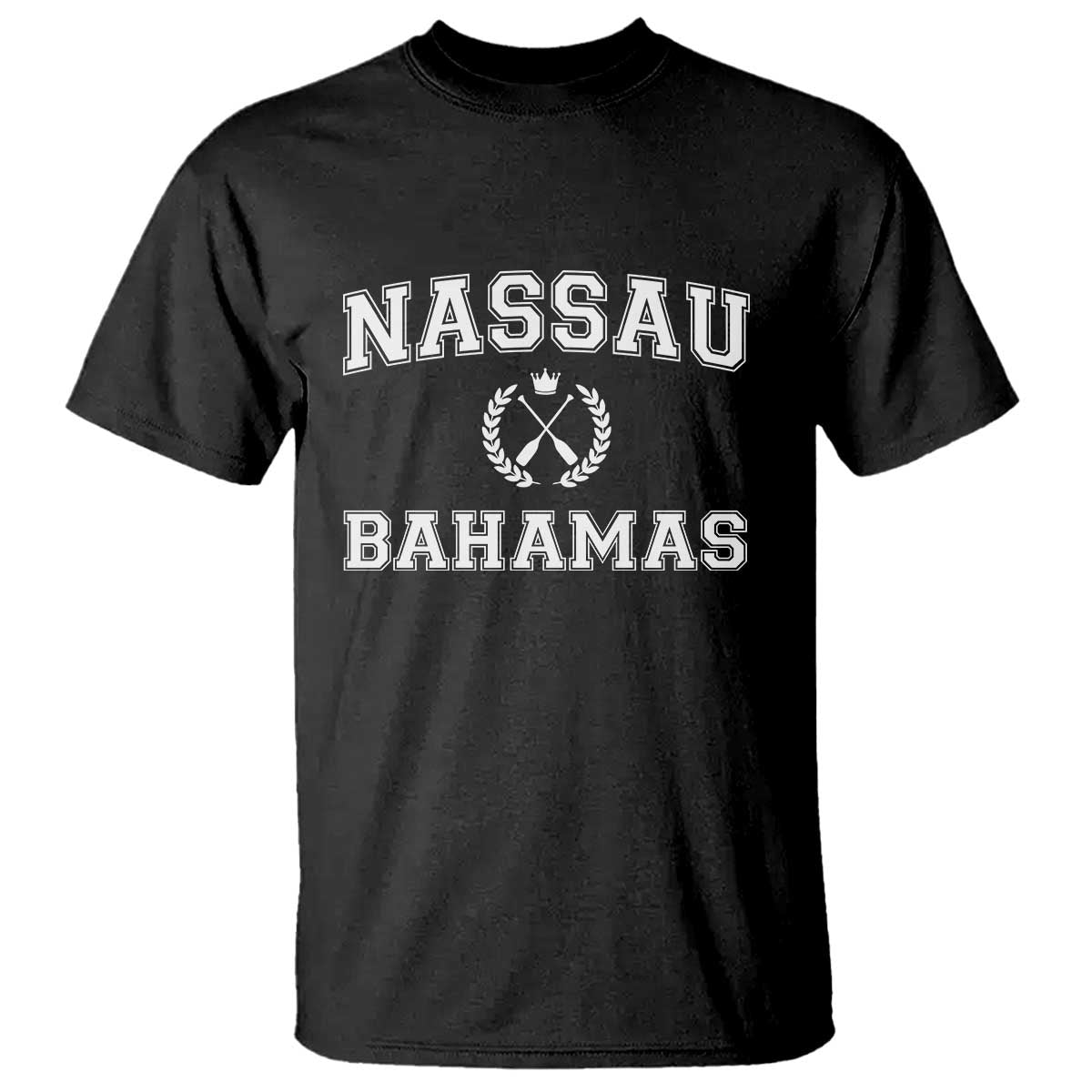 Nassau Souvenir T Shirt Bahamas Rowing Beach Summer Vacation TS10 Black Print Your Wear