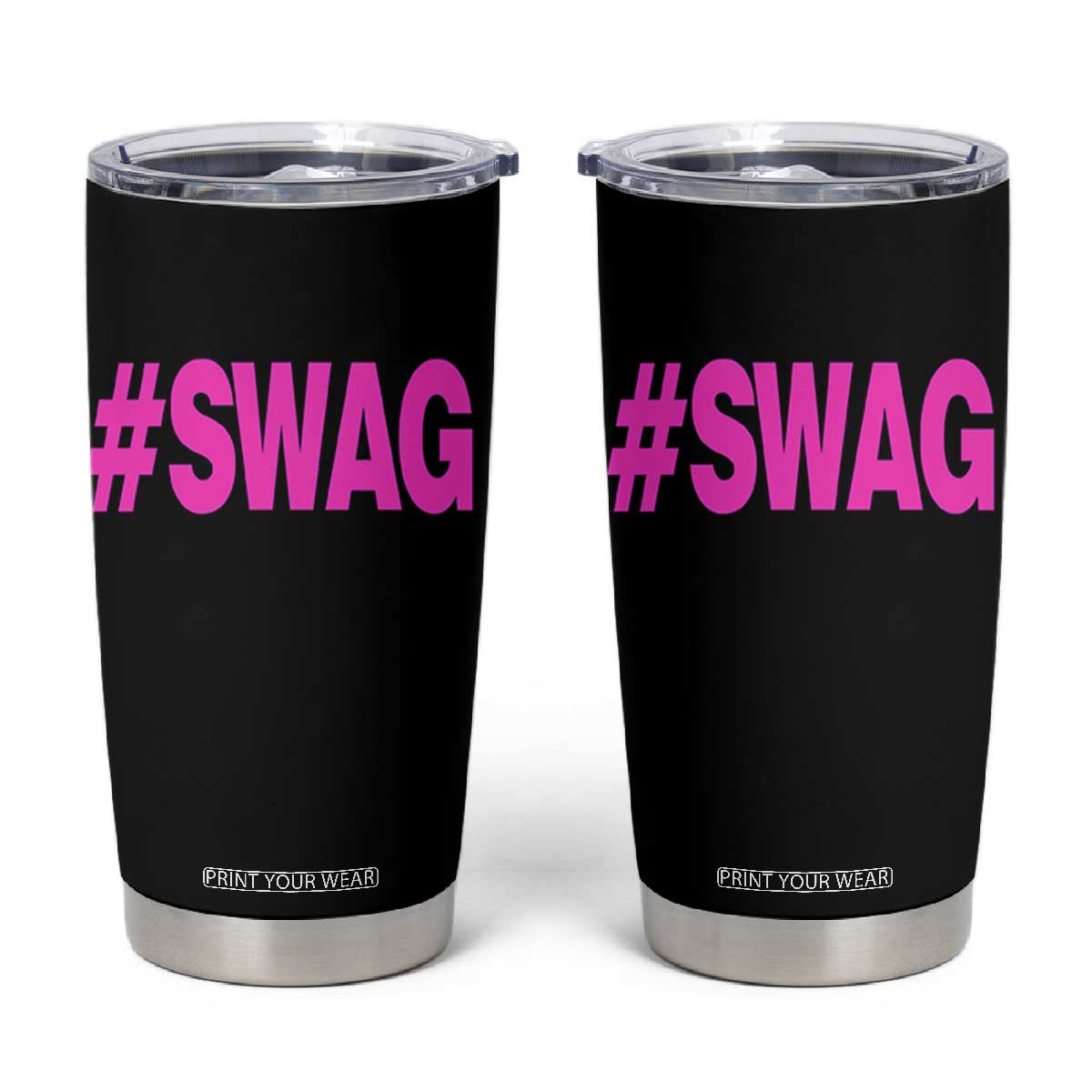Y2K Trendy Hashtag Swag Tumbler Cup