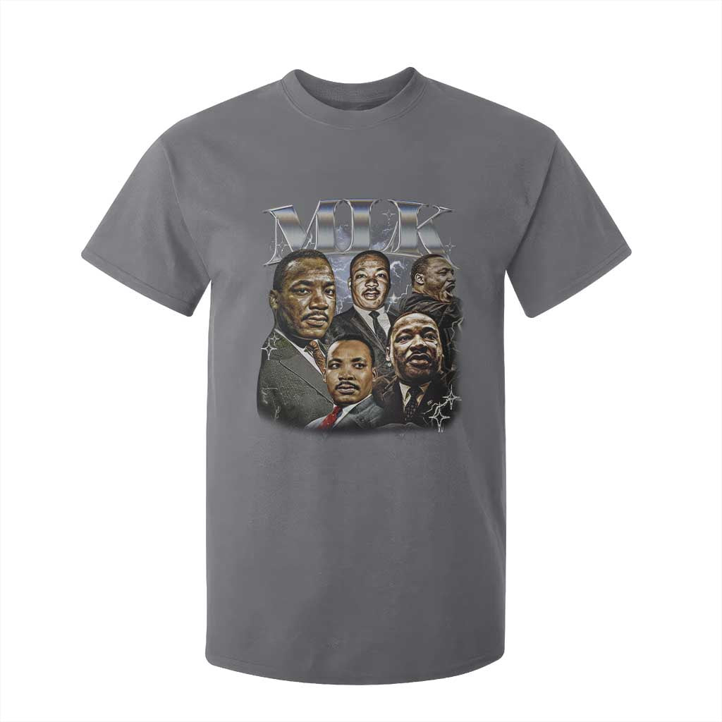 Martin Luther King T Shirt For Kid Black History Month Pride MLK Bootleg Rap Tee TS10 Charcoal Print Your Wear