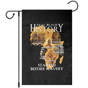 Black History Garden Flag Didnt Start With Slavery TS10 Black Print Your Wear