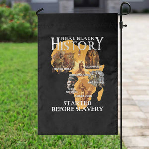 Black History Garden Flag Didnt Start With Slavery TS10 Print Your Wear