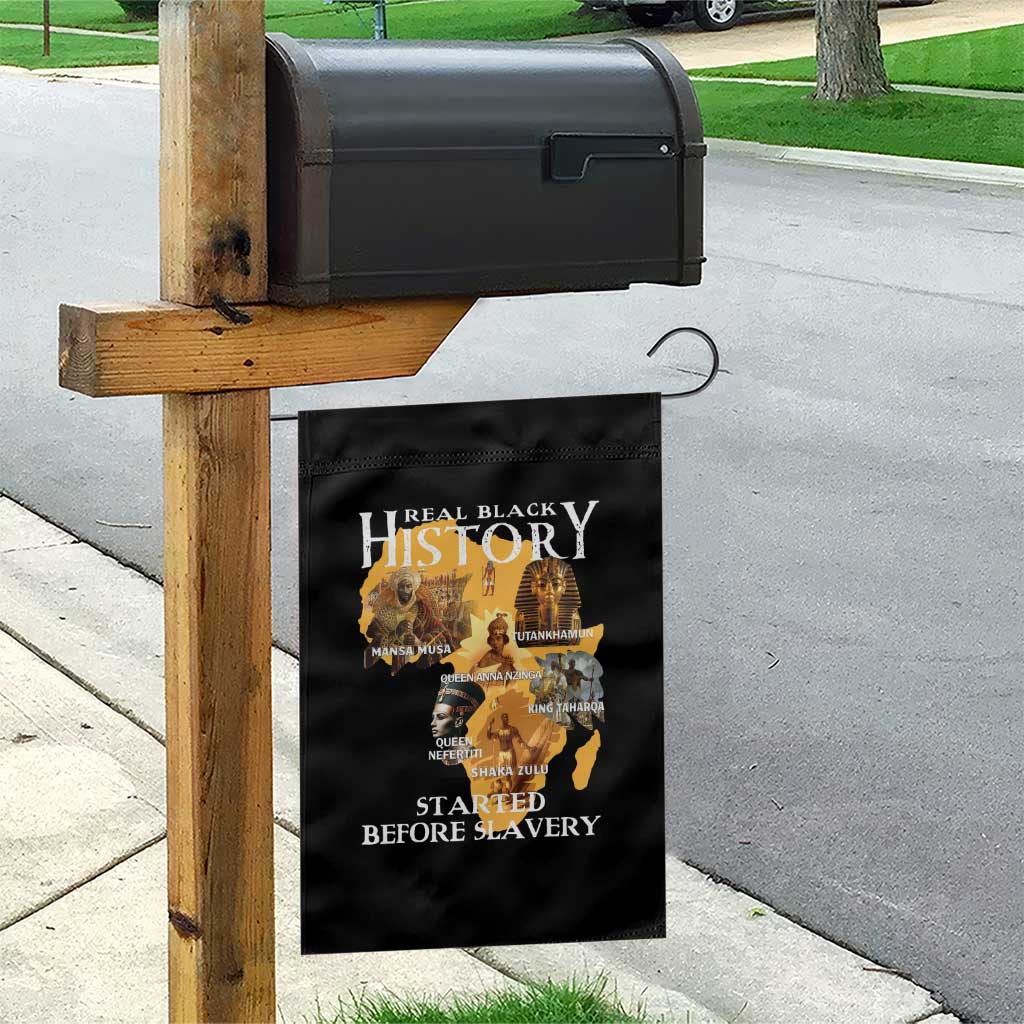 Black History Garden Flag Didnt Start With Slavery TS10 Print Your Wear