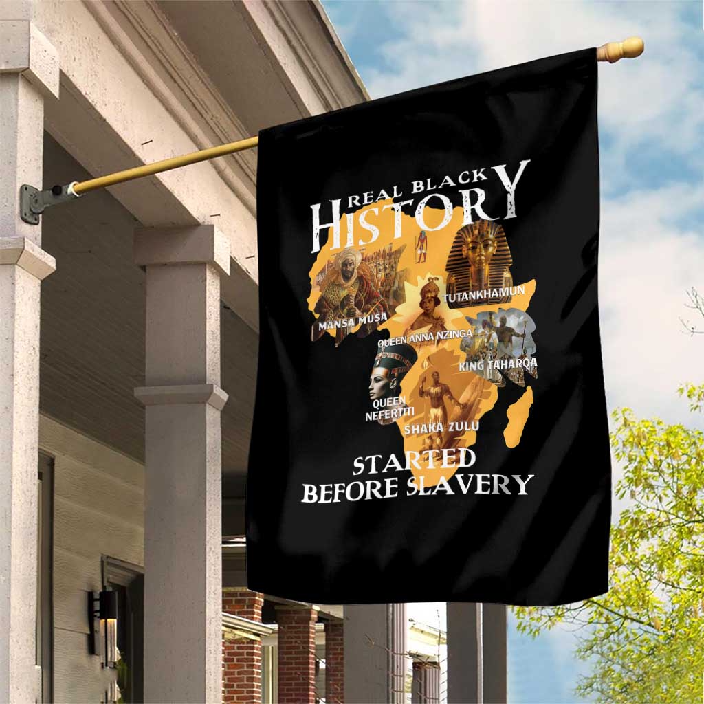 Black History Garden Flag Didnt Start With Slavery TS10 Print Your Wear
