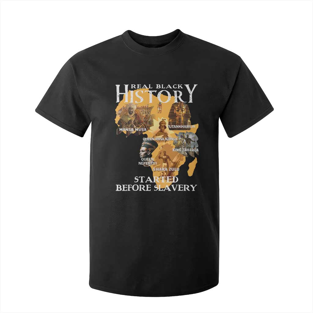 Black History T Shirt For Kid Didnt Start With Slavery TS10 Black Print Your Wear
