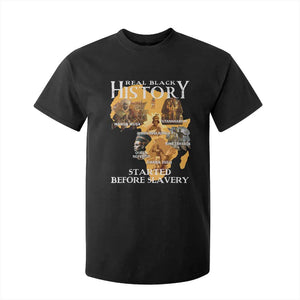 Black History T Shirt For Kid Didnt Start With Slavery TS10 Black Print Your Wear