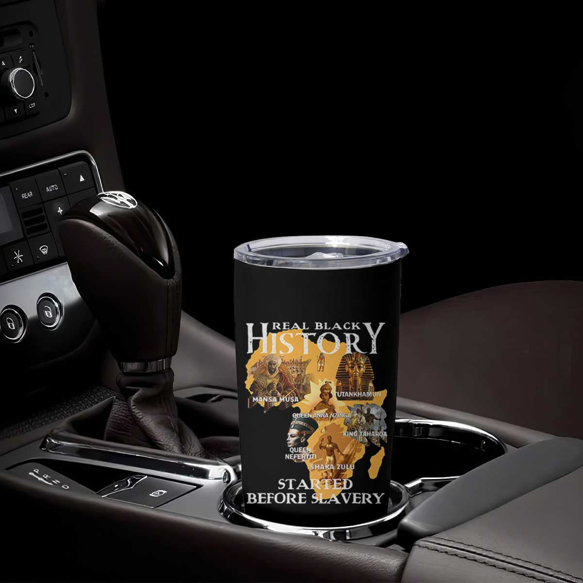 Black History Tumbler Cup Didnt Start With Slavery TS10 Print Your Wear