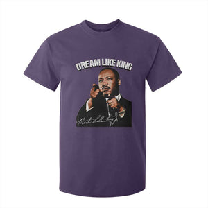 Martin Luther King Jr. T Shirt For Kid Dream Like King MLK Day Black History Month TS10 Purple Print Your Wear