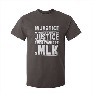 Martin Luther King Jr. T Shirt For Kid Inspirational Quote MLK Day Black History Month TS10 Dark Chocolate Print Your Wear