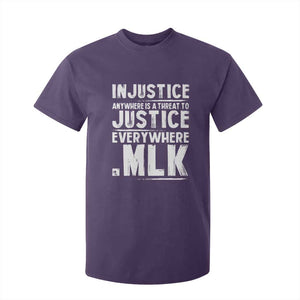 Martin Luther King Jr. T Shirt For Kid Inspirational Quote MLK Day Black History Month TS10 Purple Print Your Wear