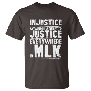 Martin Luther King Jr. T Shirt Inspirational Quote MLK Day Black History Month TS10 Dark Chocolate Print Your Wear