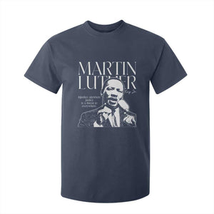 Martin Luther King Jr. T Shirt For Kid MLK Day Black History Month Inspirational Quote TS10 Navy Print Your Wear