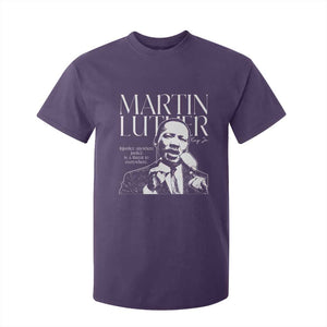 Martin Luther King Jr. T Shirt For Kid MLK Day Black History Month Inspirational Quote TS10 Purple Print Your Wear