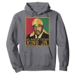 Martin Luther King Hoodie Retro MLK Day TS10 Charcoal Print Your Wear