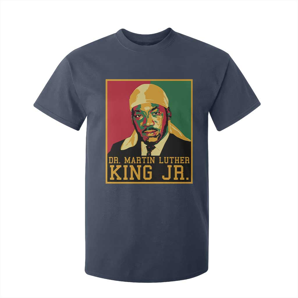 Martin Luther King T Shirt For Kid Retro MLK Day TS10 Navy Print Your Wear