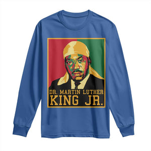 Martin Luther King Long Sleeve Shirt Retro MLK Day TS10 Royal Blue Print Your Wear