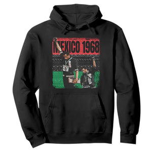Black Power Salute 1968 Hoodie Black History Month Civil Rights Movement TS10 Black Print Your Wear